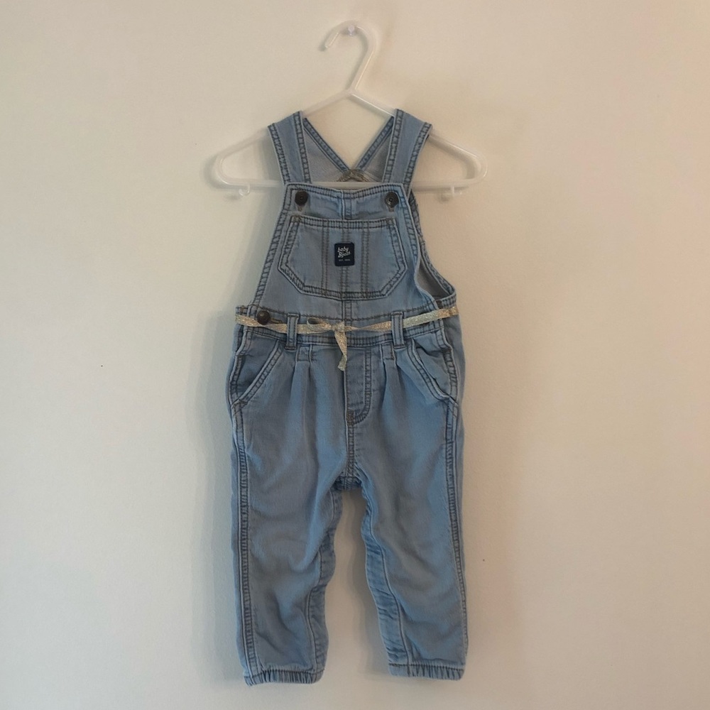 Baby B’Gosh girl’s overalls 12 mo